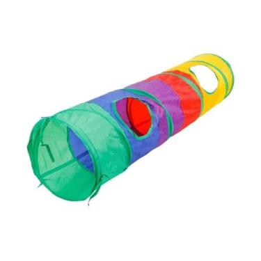 Imagem de Túnel Dobrável E Respirável Para Gatos, Brinquedo De Brincadeira Inter