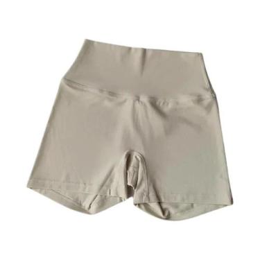 Imagem de Shorts De Yoga De Cintura Alta Respiráveis E De Secagem Rápida Para Fi