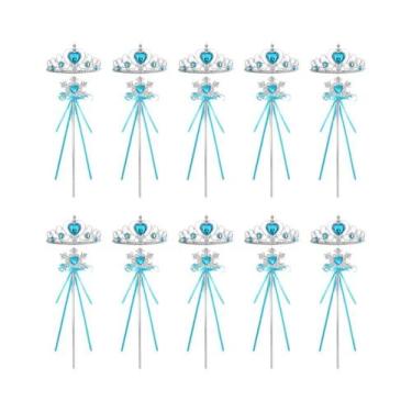 Imagem de Conjunto De Varinha Mágica E Coroa De Diamante Para Meninas, Fantasia 