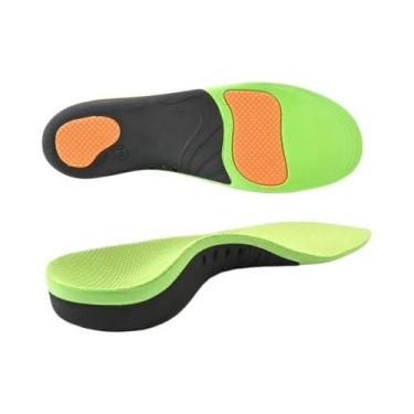 Imagem de Palmilhas Ortopédicas Com Suporte Para Arco Para Calçados Esportivos, 