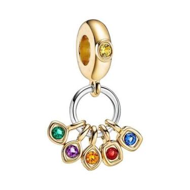 Imagem de Pingentes De Ouro 925 Para Mulheres, Charms Em Forma De Ovo Para DIY, 