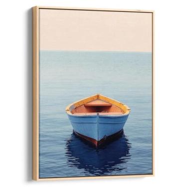 Imagem de Quadro Mar de Mistérios e Turbulências Eternas - Mioquadros, 90x60 cm,