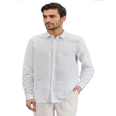 Imagem de Camisa Manga Longa Linho Trancoso Reserva-Masculino