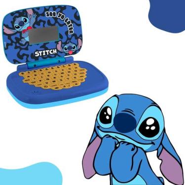 Imagem de Laptop Infantil Educativo Disney Stitch Bilíngue Candide 3212