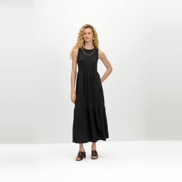 Imagem de Vestido feminino em ribana Essendi