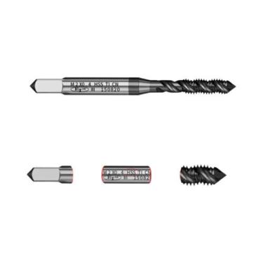 Imagem de Broca Espiral De Aço Inoxidável M35 Com Cobalto Nitrurado Para Máquina