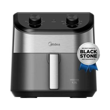 Imagem de Fritadeira Air Fryer Midea Widemax 4,5L 220v Antiaderente