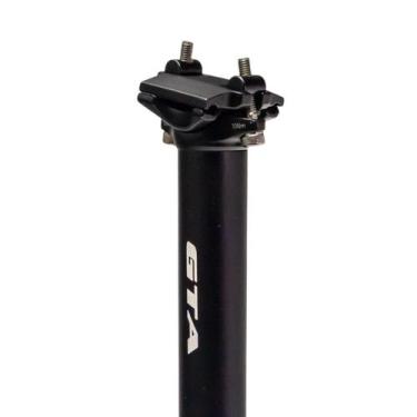 Imagem de Canote selim alumínio 2d forjado 31.6 x 400mm peça única GTA