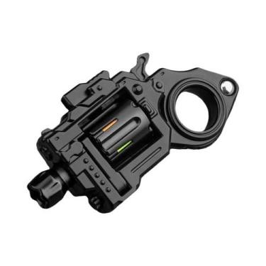 Imagem de Mini Revólver De Metal Para Meninos, Fidget Spinner EDC, Brinquedo De 