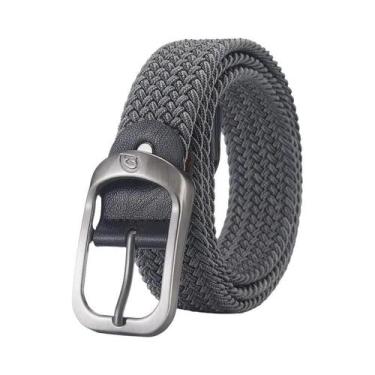 Imagem de Cinto Elástico Trançado Unissex Casual Para Esportes Ao Ar Livre E Tra
