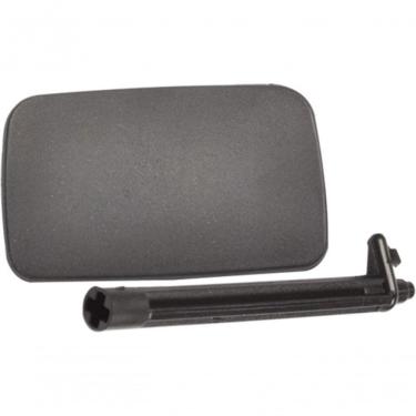 Imagem de Fecho porta-luvas para Painel Modelo F103 Volkswagen Gol Parati Saveiro G3 Cinza Escuro com Tirante e Mola Universal