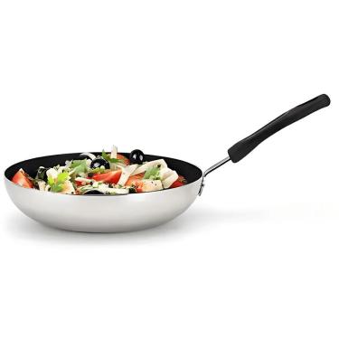 Imagem de Frigideira Wok de Alumínio 32CM para Refogados, Salteados, Legumes, Carnes e Pratos Ori...