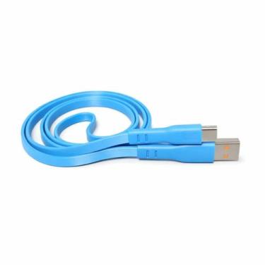Imagem de Cabo Carregador USB-A Tipo-C 1M 2.4A Imenso Cor:Azul, Azul