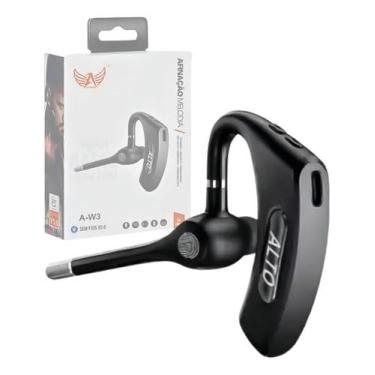 Imagem de Fone De Ouvido Bluetooth Bidirecional Com Microfone A-W3 - NoBrand, Pr