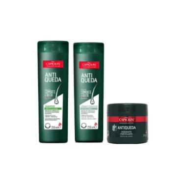 Imagem de Kit Capicilin Antiqueda - Shampoo + Cond + Mascara Oleosos