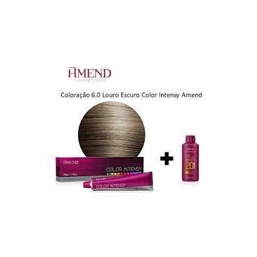Imagem de Amend Coloração - 6.0 Castanho Escuro  50g+ OX 20 Volumes