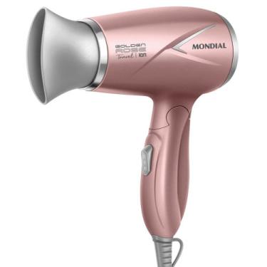 Imagem de Secador de Cabelos SC-47-GR Travel 1200W Golden Rose Bivolt Mondial