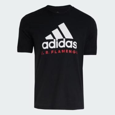 Imagem de Camiseta Gráfica DNA Flamengo Adidas - HY6247-Masculino