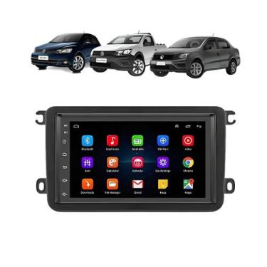 Imagem de Kit Multimídia Gol Voyage Saveiro G7 2017 / 2025 7 Pol Android Carplay