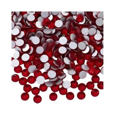 Imagem de Strass De Cristal SS6-SS30 Com Base Plana Não Termoaplicável Para Roup