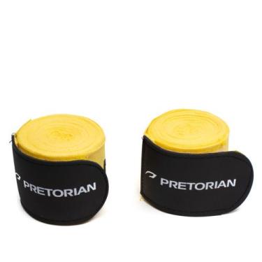 Imagem de Bandagem Unissex Pretorian Elite 5M Esportivo Lutas Amarelo, Amarelo, 