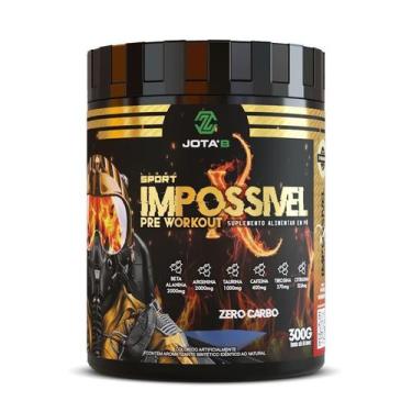 Imagem de Pré Treino Impossível X -  Pó 300g - Linha JOTAB - JOTA'B, Frutas Verm