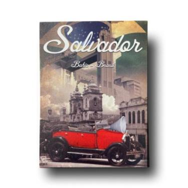 Imagem de Quadro Decorativo Paisagem De Salvador 30x40cm - Jemima Casa