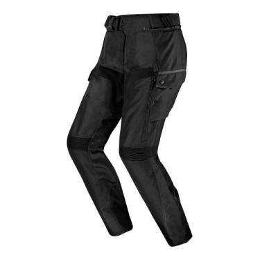 Imagem de Calça Masculina LS2 Travel Motociclista Impermeável Preta, Preto, 3G (
