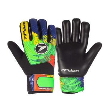 Imagem de Luva de goleiro campo poker training infinity junior original, 5, Amar