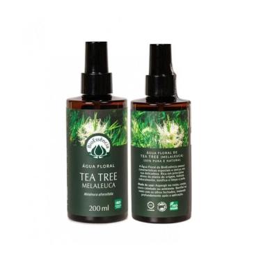 Imagem de Água floral hidrolato  de tea tree melaleuca  200ml - BIO ESSENCIA