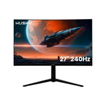 Imagem de Monitor Gamer Husky Blizzard 27' LED Full HD, 240Hz, 1ms, HDMI e Displ
