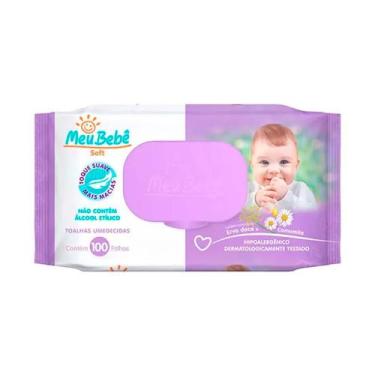 Imagem de Toalhas Umedecidas Meu Bebê Soft 100 Unidades
