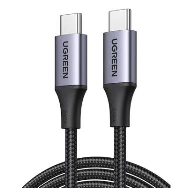 Imagem de Cabo USB-C Ugreen, Sincronização Dados 480mbs, 240w, 2 Metros