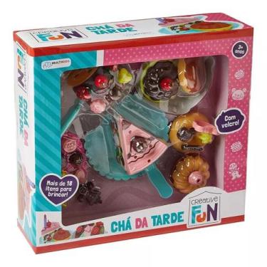 Imagem de Chá Da Tarde Creative Fun Kit Comidinhas De Brinquedo - Multikids