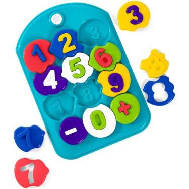 Imagem de Puzzle Mania Números - Cores Sortidas - Ta Te Ti
