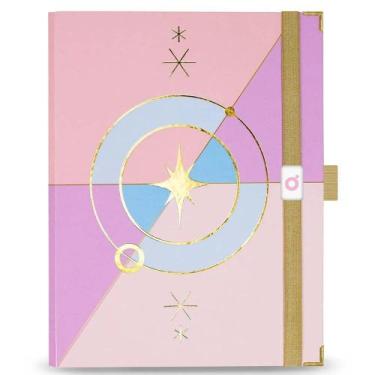 Imagem de Planner Premium Systemflex ótima Maxi Coleção Repensar Rosa Estrela 1 