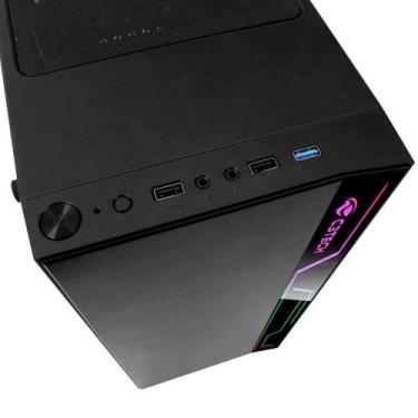 Imagem de Gabinete Gamer C3TECH MID Tower C/ LED MT-G400BK S/ Fonte - C3 TECH