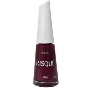 Imagem de Esmalte Metálico Rubi Risque 8ml - Risqué