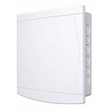 Imagem de Quadro Distribuição Embutir 18/24 Disjuntores Nema/Din Tigre