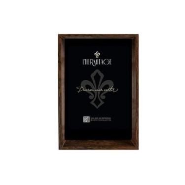 Imagem de Porta retrato Frame em mdf 10x15cm marrom -L Hermitage - L'Hermitage, 