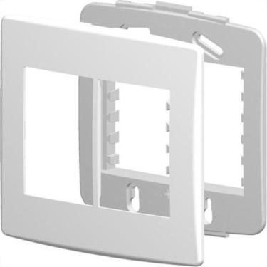 Imagem de Placa Alumbra Siena 4X4 Branca (6 Modulos) 6433