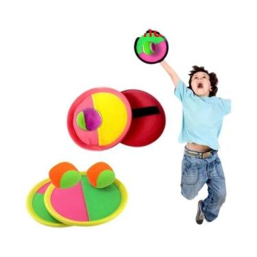 Imagem de Conjunto De Bolas Adesivas Para Crianças, Brinquedo Para Jardim, Praia