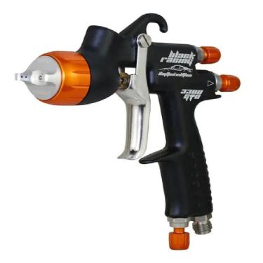 Imagem de Pistola de Pintura 3300 GTO Black Racing 1.3 (Tech) com Tecnologia HVLP Bivolt Preta Sagola
