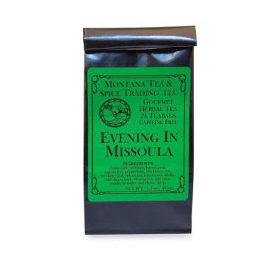 Imagem de Chá de Ervas Montana Tea Evening em Missoula 24 unidades - KIMBONNI
