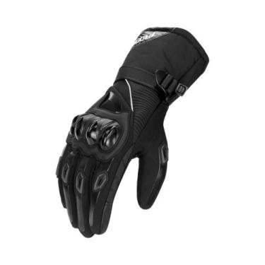 Imagem de Luvas de Motocicleta para Inverno - À Prova D'Água, Vento e Toque na T
