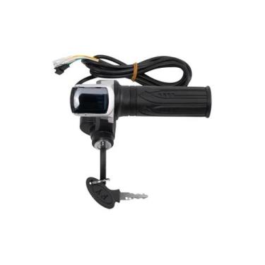 Imagem de Punho do Acelerador com Chave e Display LED para Bike Elétrica - no-br