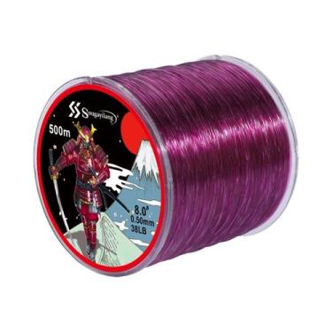 Imagem de Linha De Pesca De Nylon Sougayilang 500M 7-38lb Monofilamento Forte Pa