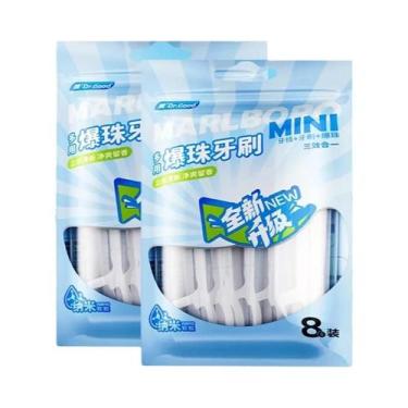 Imagem de Escova De Dentes Descartável Portátil Para Viagem, Embalada Individual