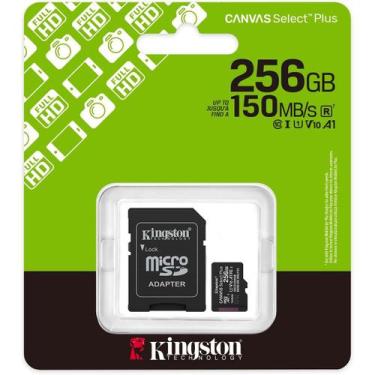 Imagem de Cartão De Memória Sd Kingston Canvas Select Plus 256Gb
