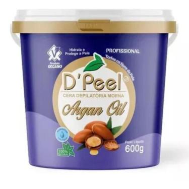 Imagem de DPeel - Cera Depilatória Profissional Morna 600g - Argan